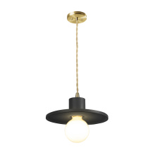Justice Design Group CER-6325-CRB-ABRS-BEIG-TWST - Saucer Pendant